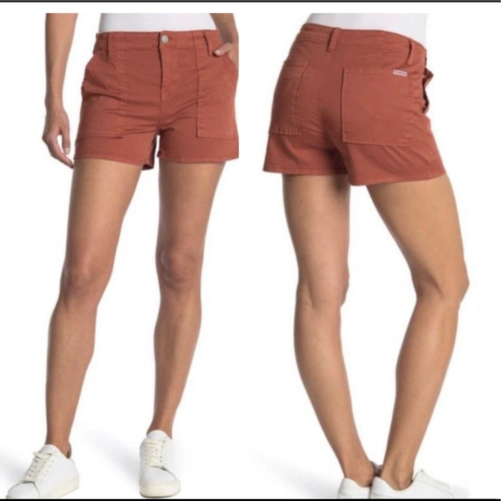 Hudson Utility Washed Rust Shorts Size 29